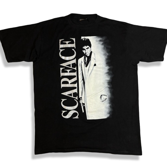 Vintage 90s / Y2K ScarFace T-Shirt - Picture 1 of 4